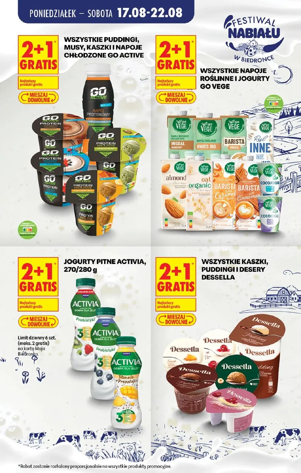 gazetka promocyjna Biedronka Festiwal nabiału - Strona 3