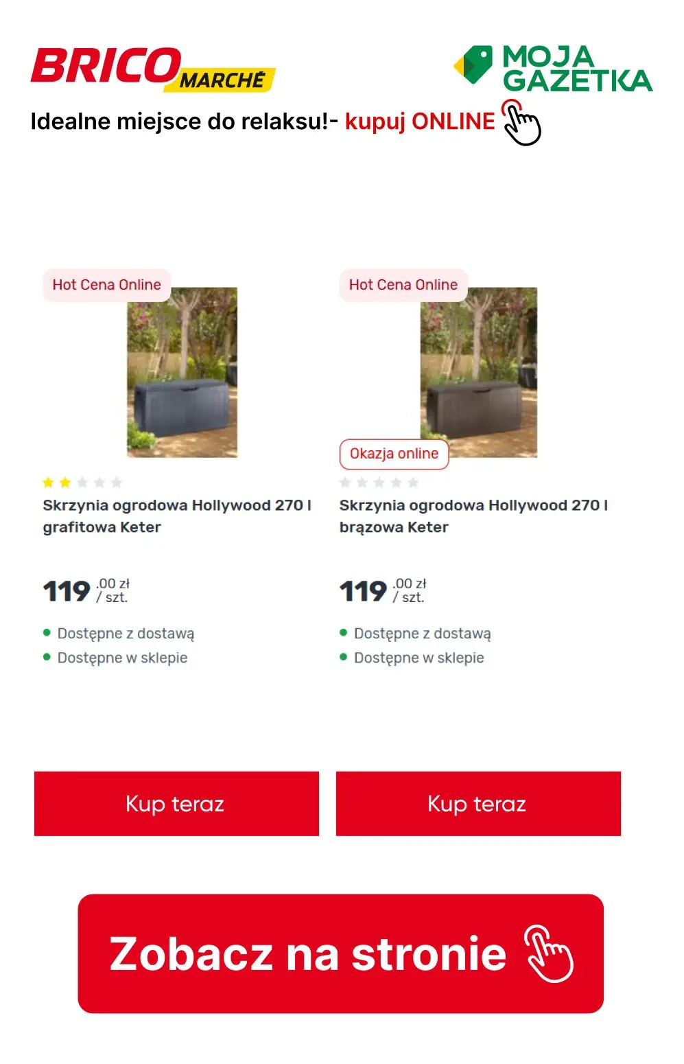 gazetka promocyjna BRICOMARCHE Idealne miejsce do relaksu! - Strona 2