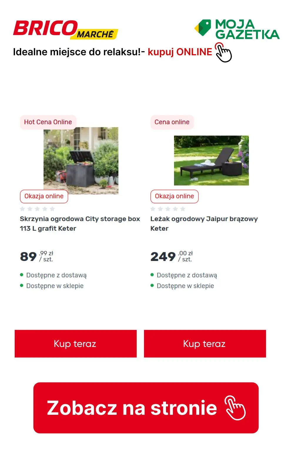 gazetka promocyjna BRICOMARCHE Idealne miejsce do relaksu! - Strona 3