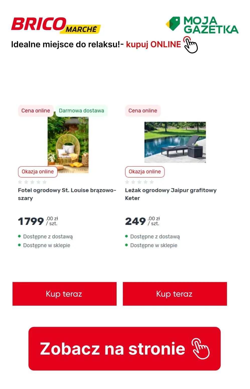 gazetka promocyjna BRICOMARCHE Idealne miejsce do relaksu! - Strona 5