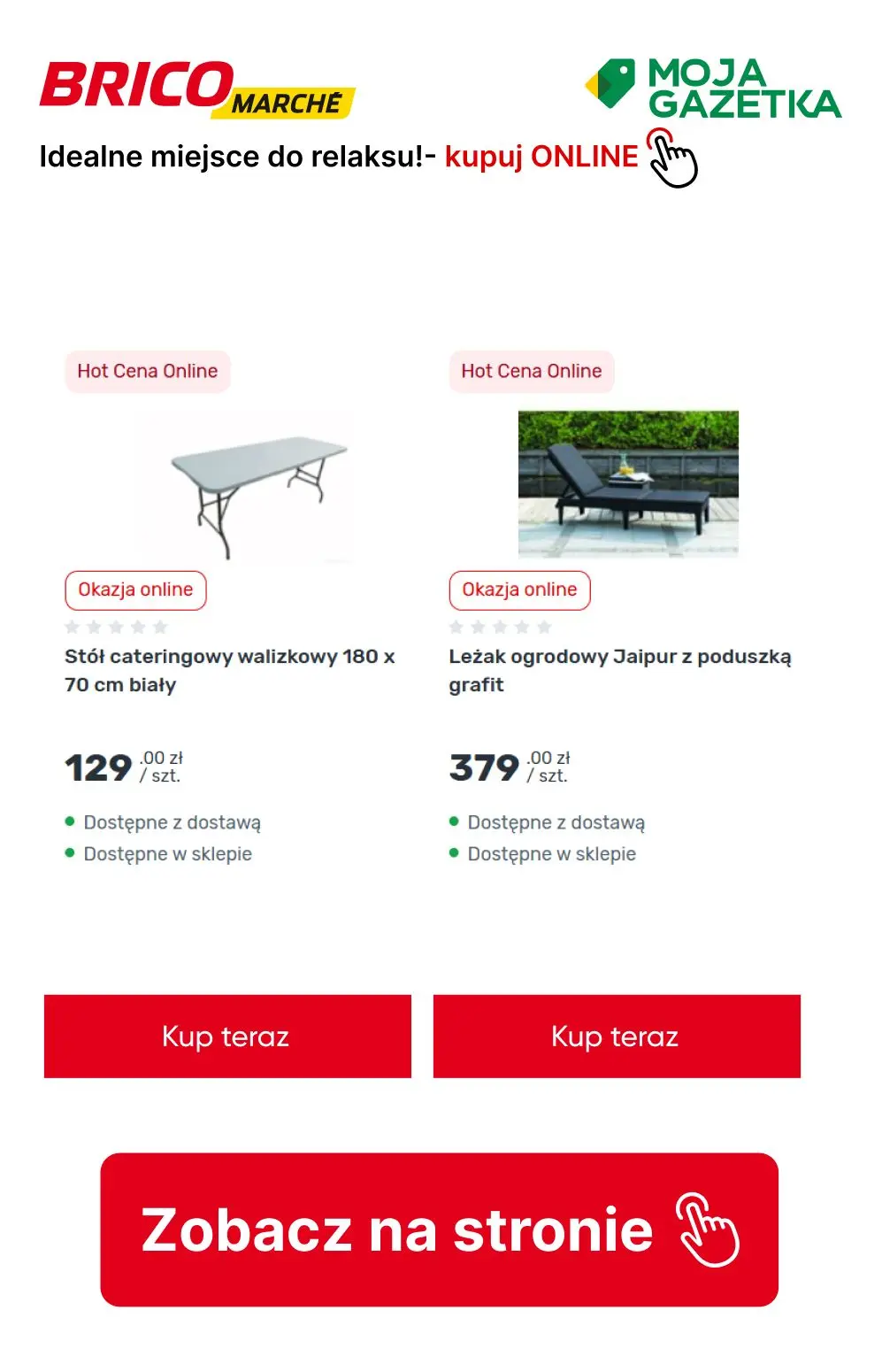 gazetka promocyjna BRICOMARCHE Idealne miejsce do relaksu! - Strona 8