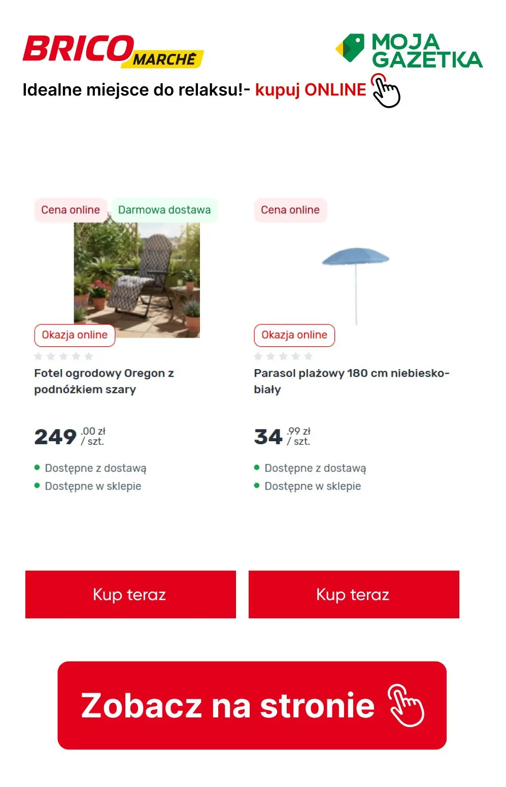 gazetka promocyjna BRICOMARCHE Idealne miejsce do relaksu! - Strona 9