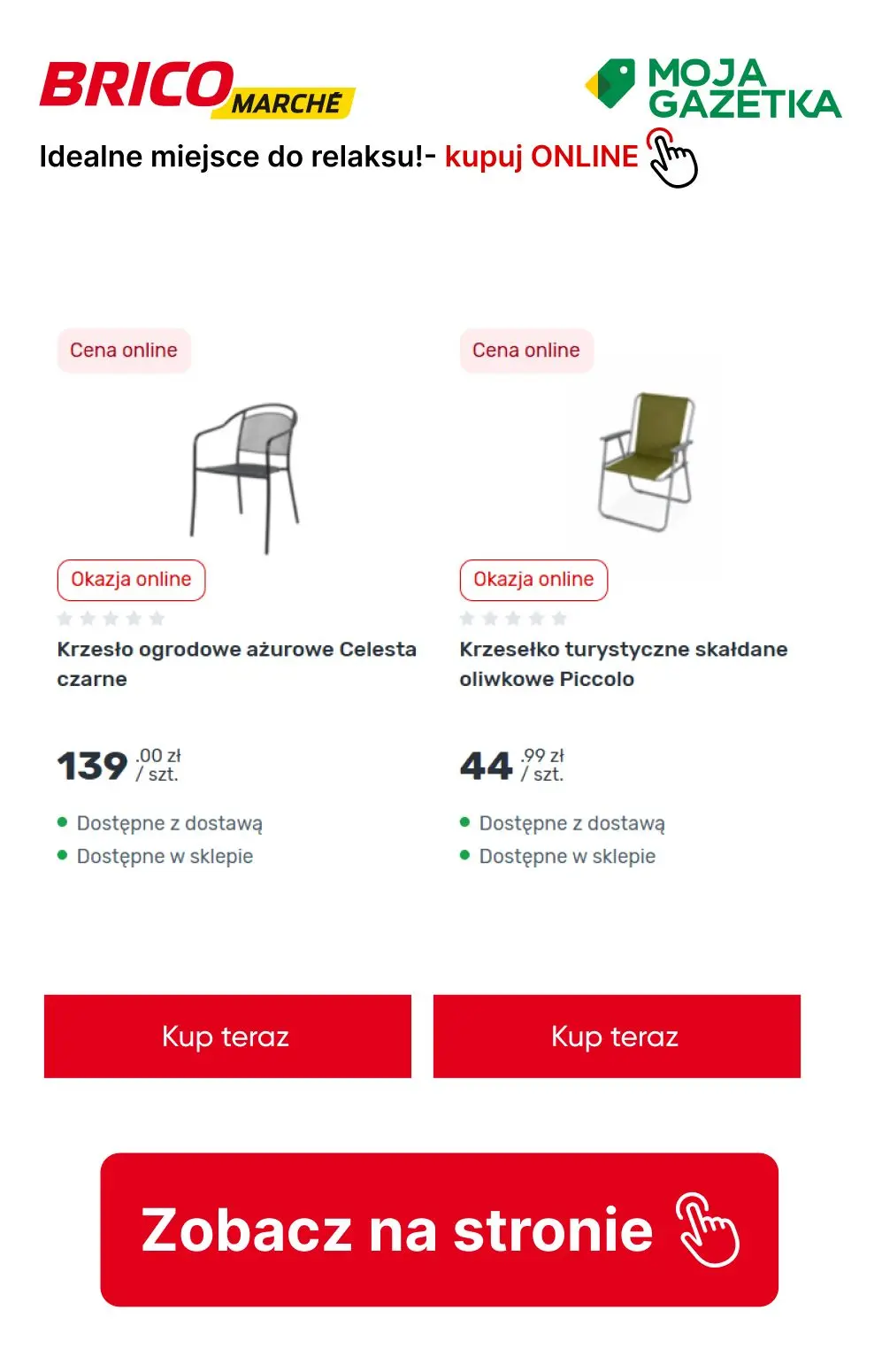 gazetka promocyjna BRICOMARCHE Idealne miejsce do relaksu! - Strona 10