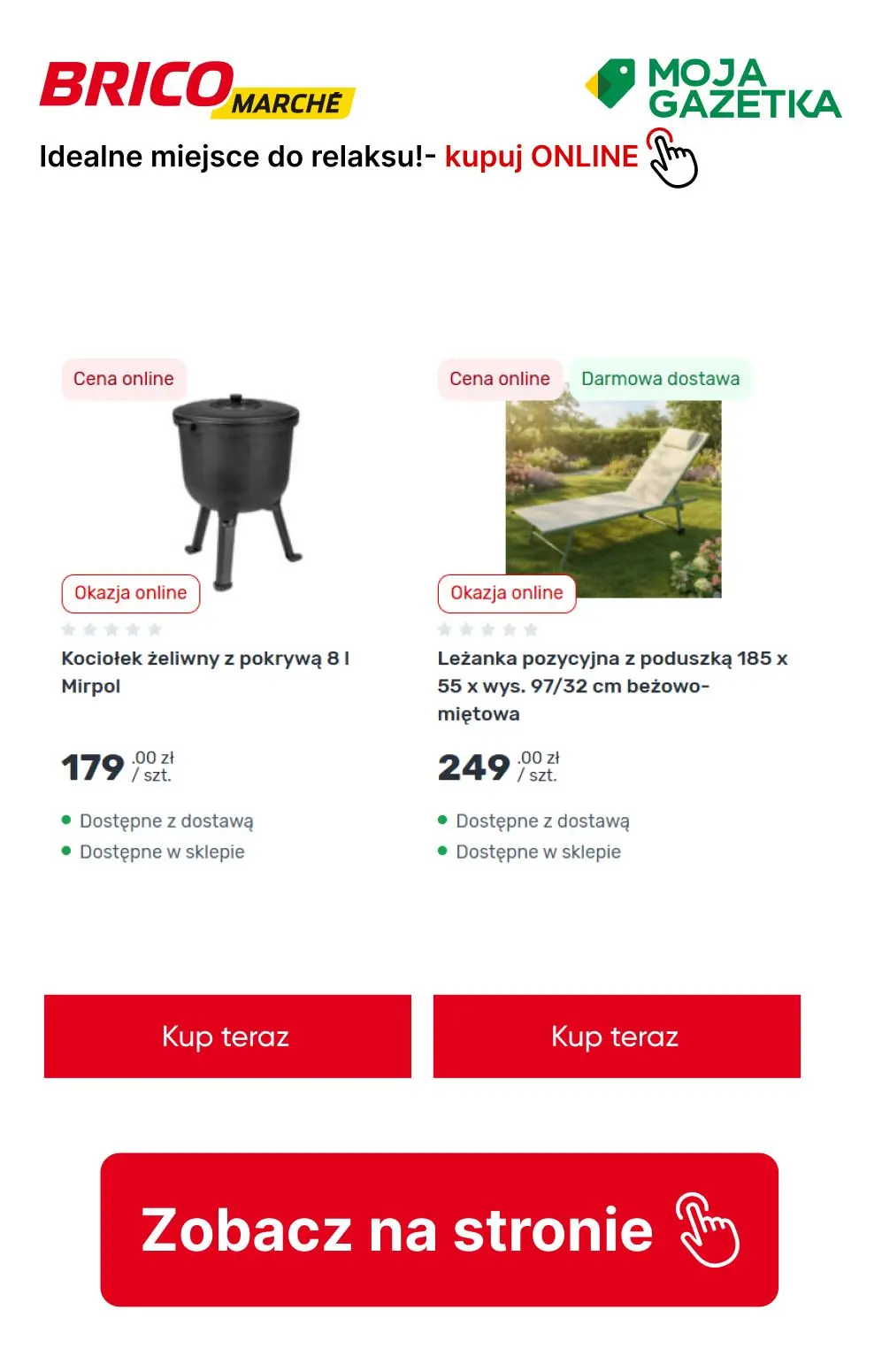 gazetka promocyjna BRICOMARCHE Idealne miejsce do relaksu! - Strona 13