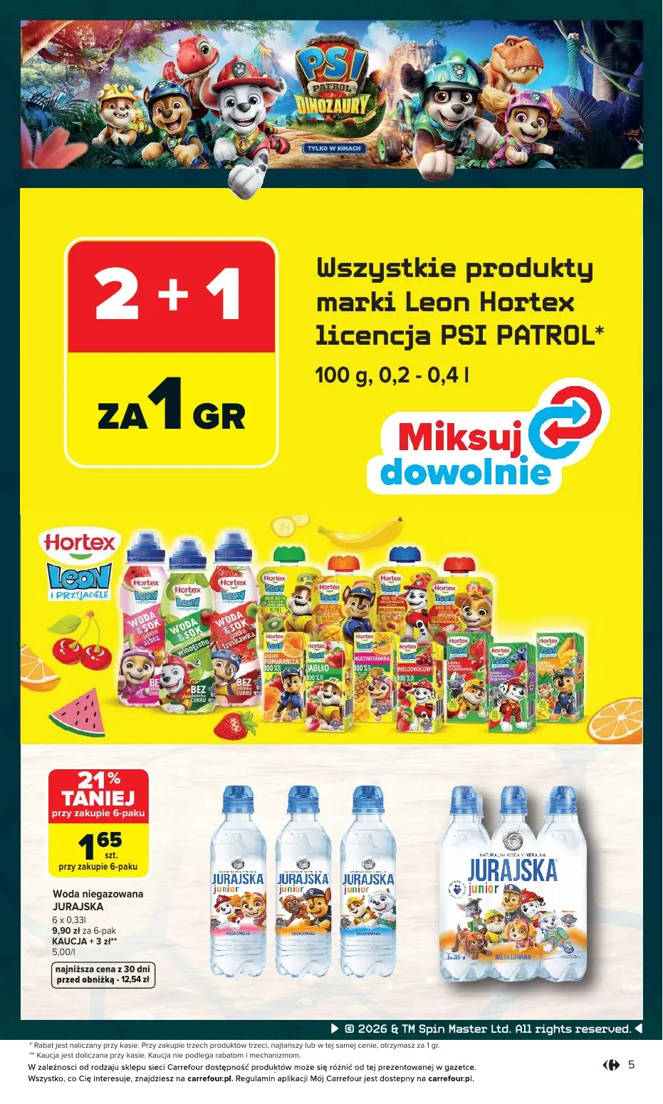 gazetka promocyjna Carrefour Market Psi Patrol i Dinozaury - Strona 5