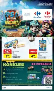 Gazetka promocyjna Carrefour, ważna od 2026-07-30 do 2026-08-22.