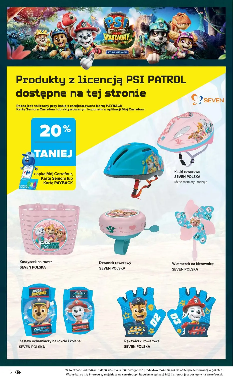 gazetka promocyjna Carrefour Psi Patrol i Dinozaury - Strona 6