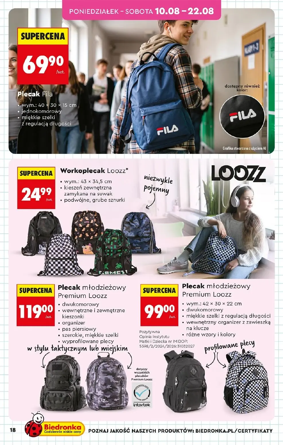 gazetka promocyjna Biedronka Hity i inspiracje - Strona 18