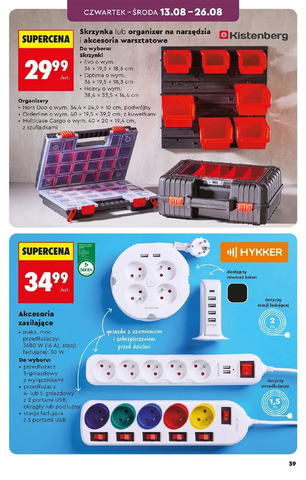 gazetka promocyjna Biedronka Hity i inspiracje - Strona 39