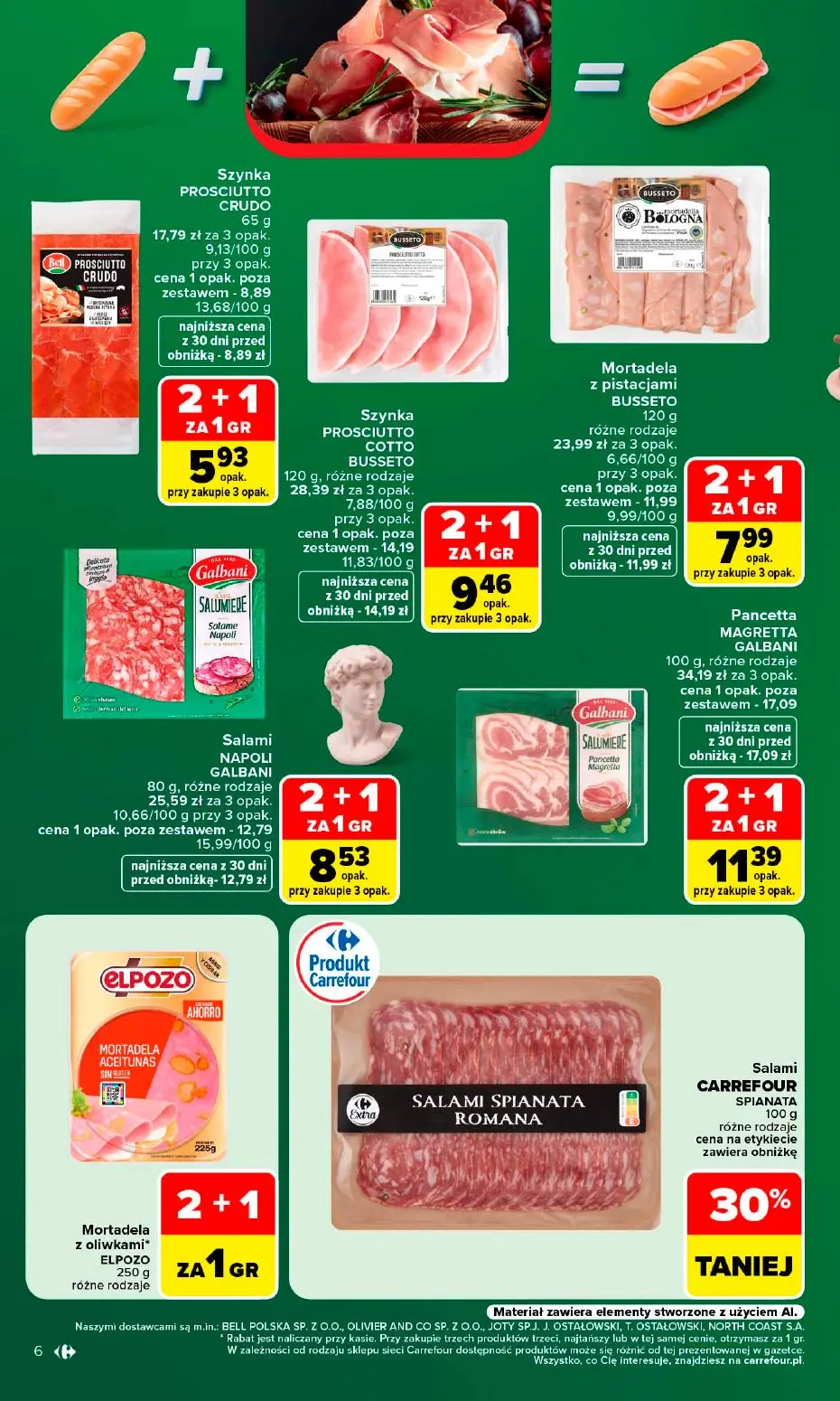 gazetka promocyjna Carrefour Market Kuchnia Włoska - Strona 6