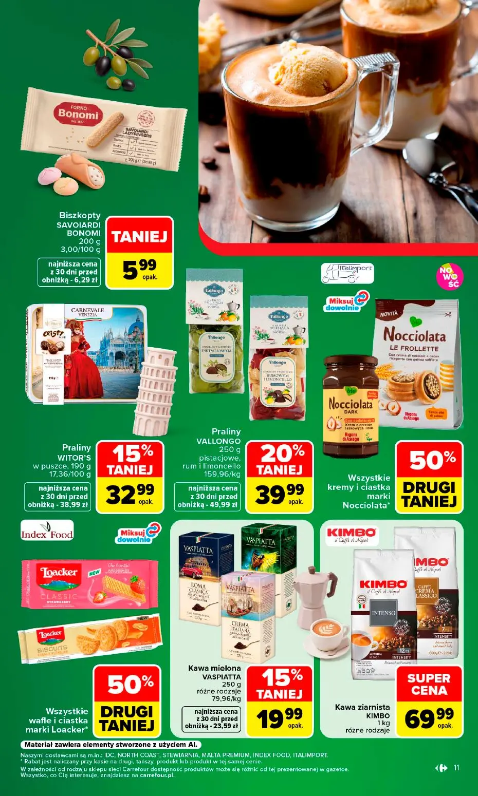 gazetka promocyjna Carrefour Market Kuchnia Włoska - Strona 11