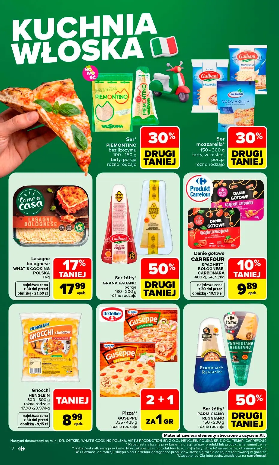 gazetka promocyjna Carrefour Kuchnia Włoska - Strona 2