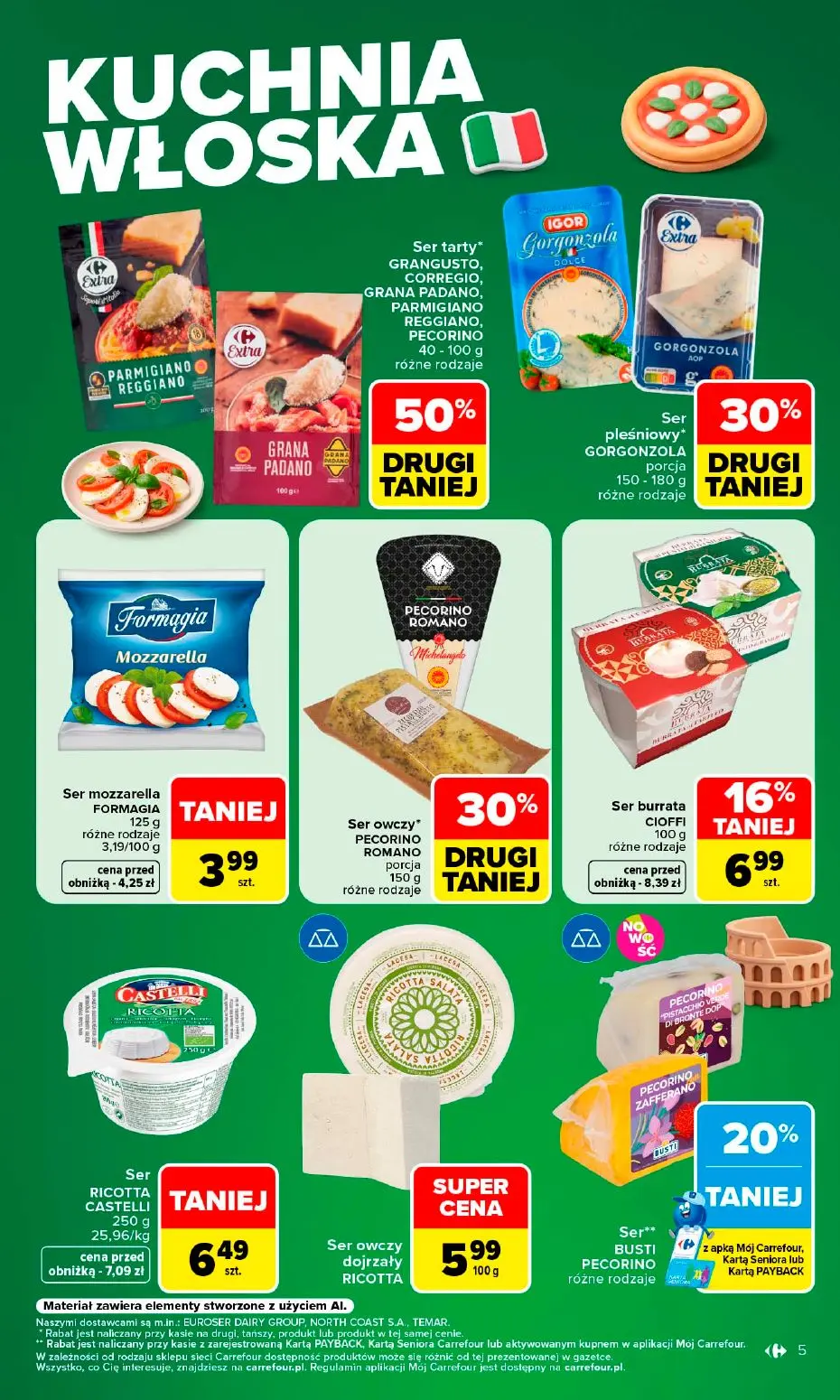 gazetka promocyjna Carrefour Kuchnia Włoska - Strona 5