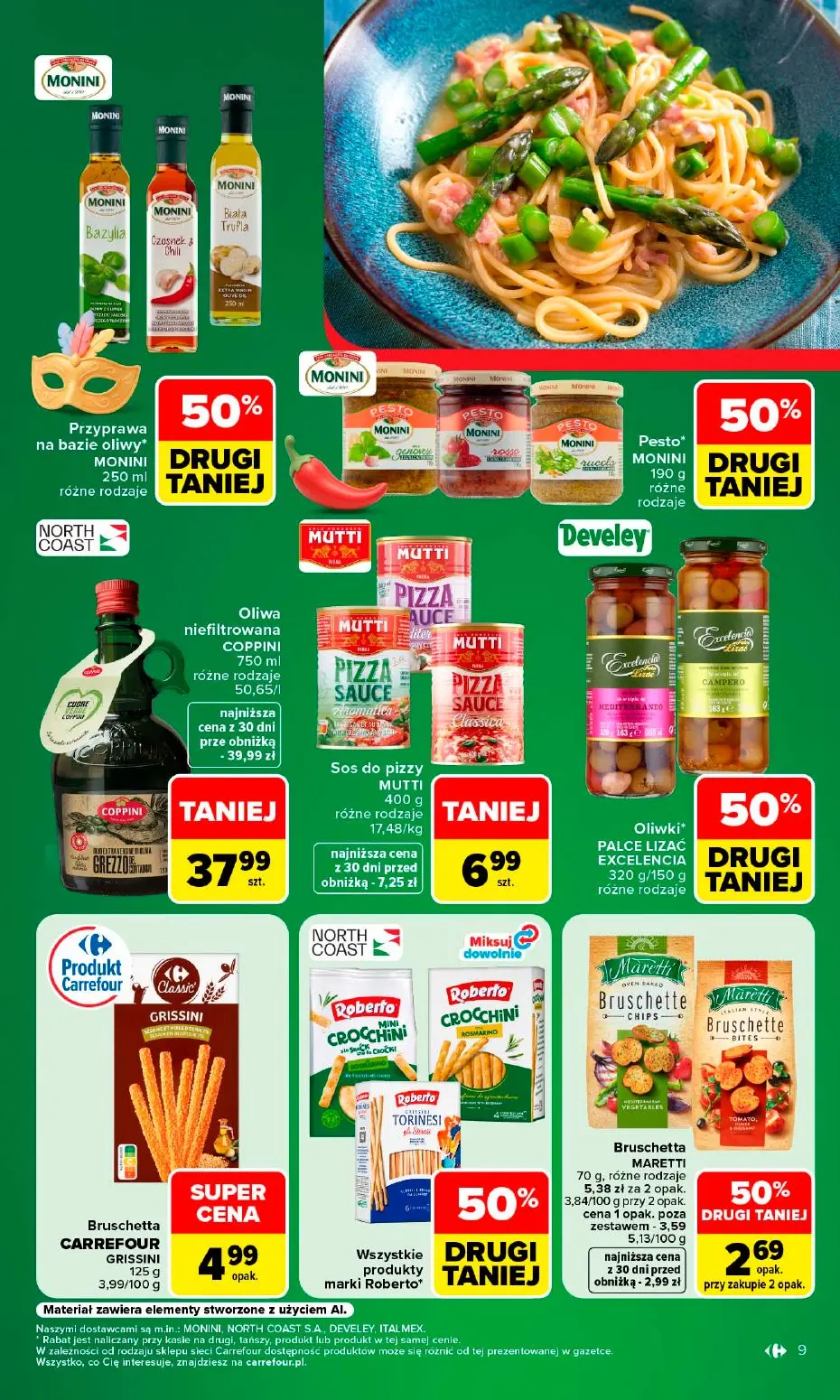 gazetka promocyjna Carrefour Kuchnia Włoska - Strona 9