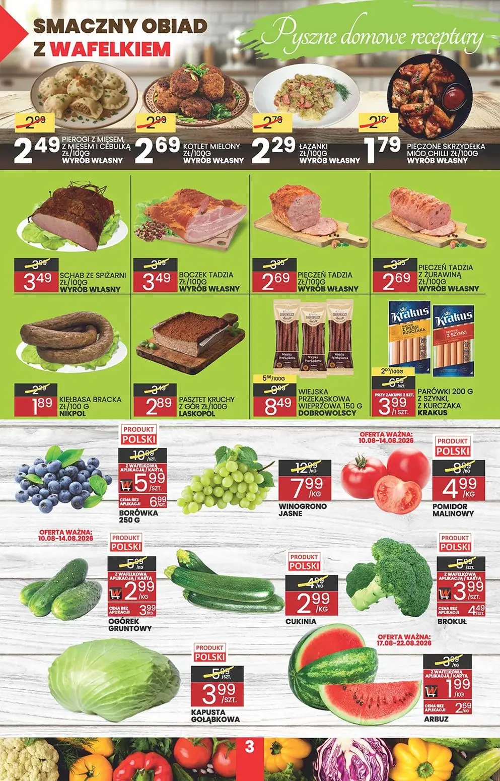 gazetka promocyjna Wafelek Oszczędzaj z nami - Strona 3