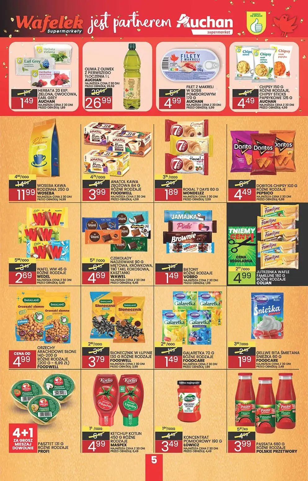 gazetka promocyjna Wafelek Oszczędzaj z nami - Strona 5