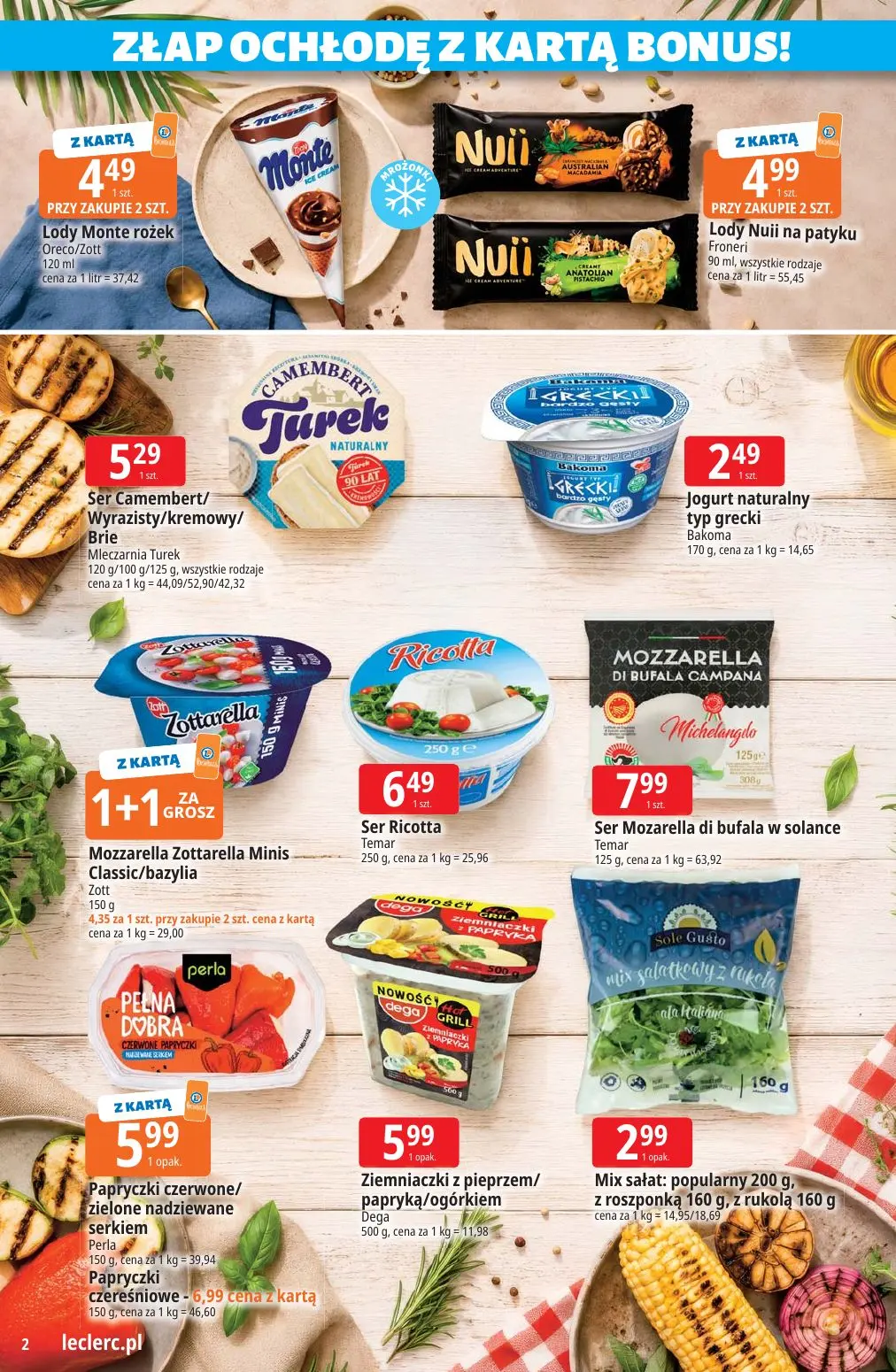 gazetka promocyjna E.Leclerc Wybór w dobrej cenie - Strona 2