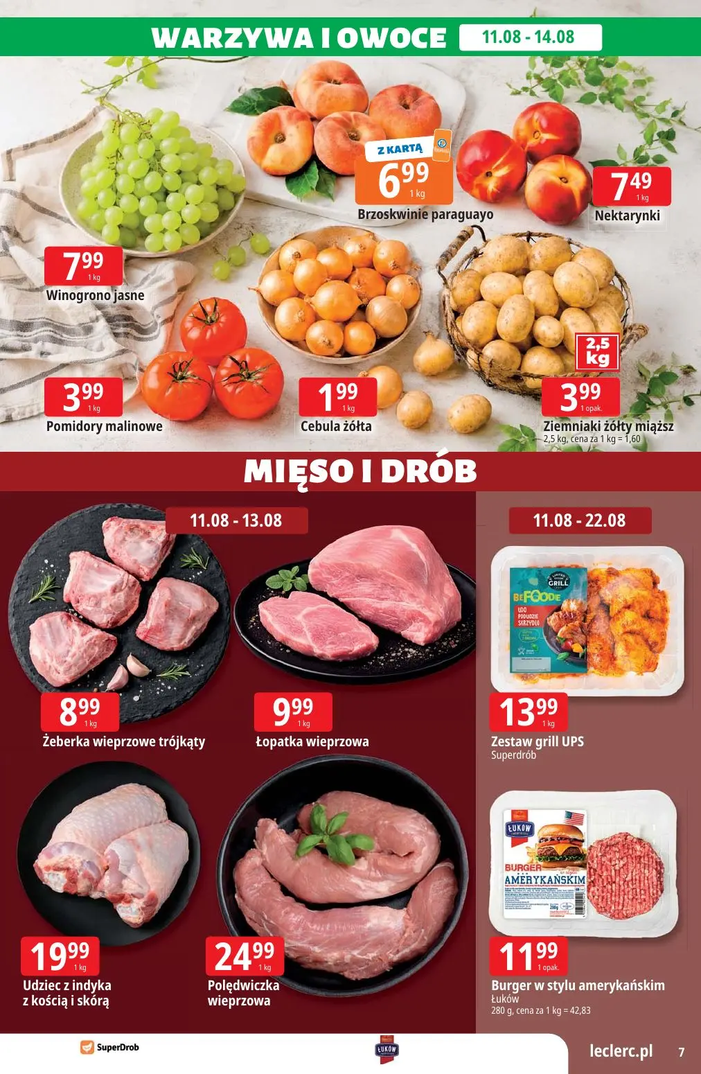 gazetka promocyjna E.Leclerc Wybór w dobrej cenie - Strona 7