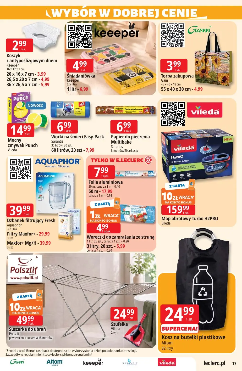 gazetka promocyjna E.Leclerc Wybór w dobrej cenie - Strona 17