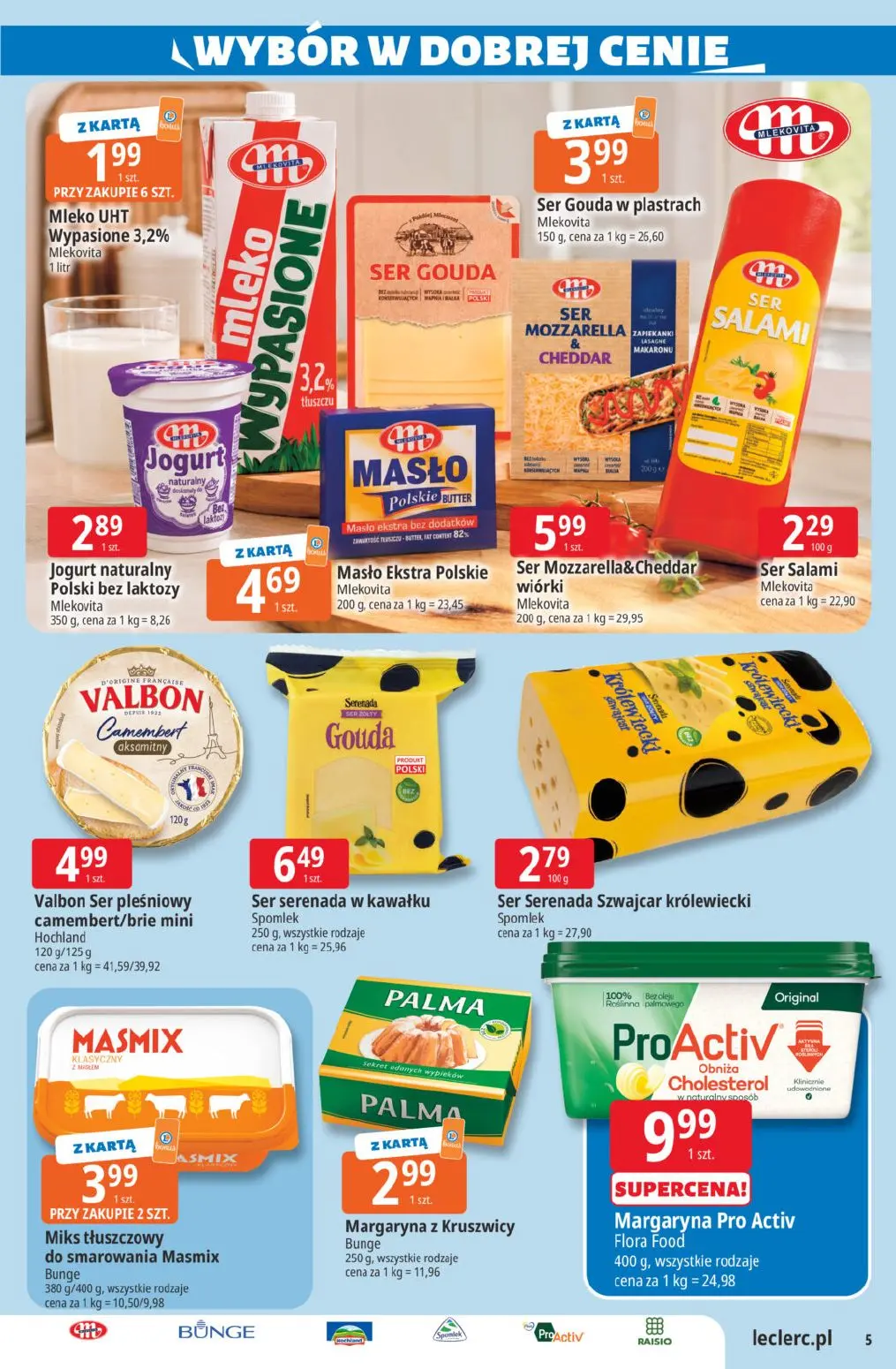 gazetka promocyjna E.Leclerc Wybór w dobrej cenie - Strona 5