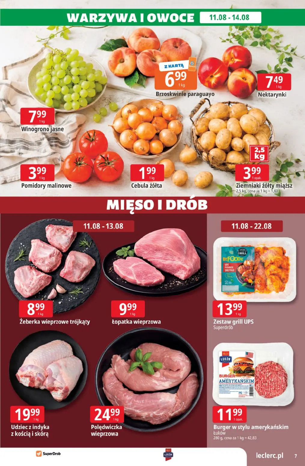 gazetka promocyjna E.Leclerc Wybór w dobrej cenie - Strona 7