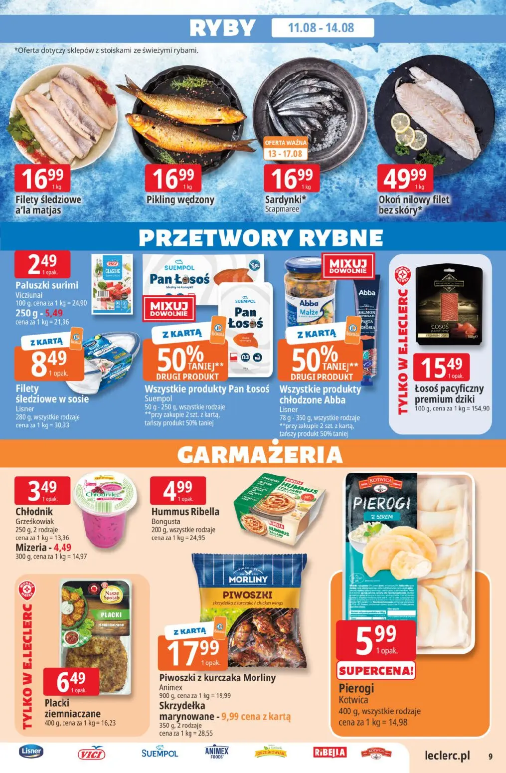 gazetka promocyjna E.Leclerc Wybór w dobrej cenie - Strona 9
