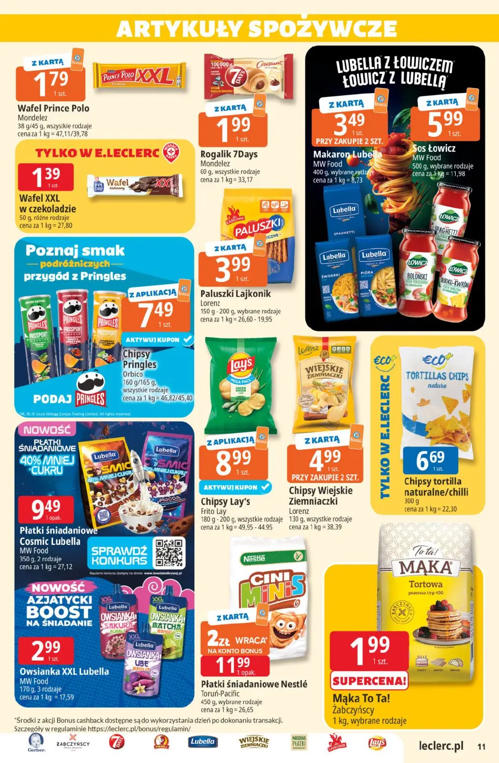 gazetka promocyjna E.Leclerc Wybór w dobrej cenie - Strona 11