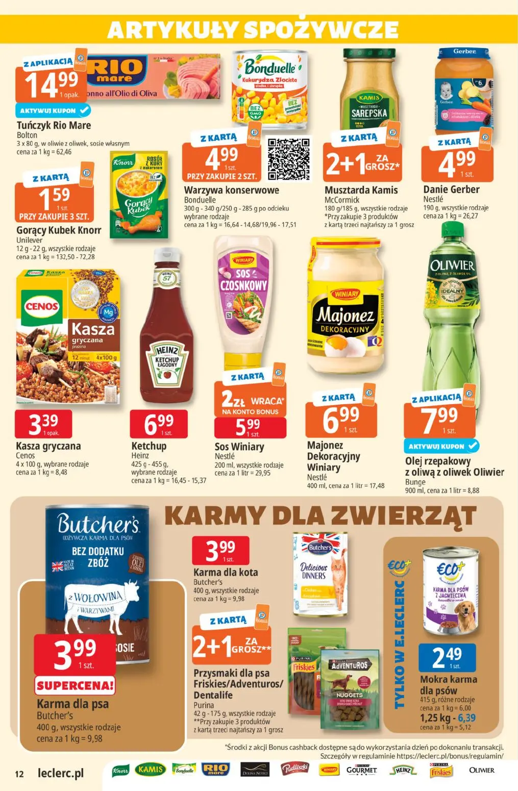 gazetka promocyjna E.Leclerc Wybór w dobrej cenie - Strona 12