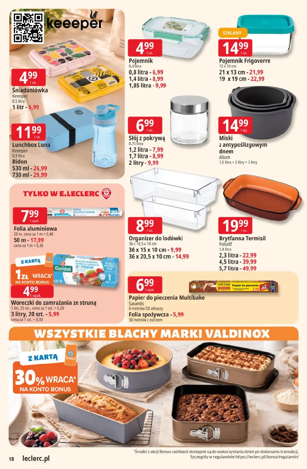 gazetka promocyjna E.Leclerc Wybór w dobrej cenie - Strona 18
