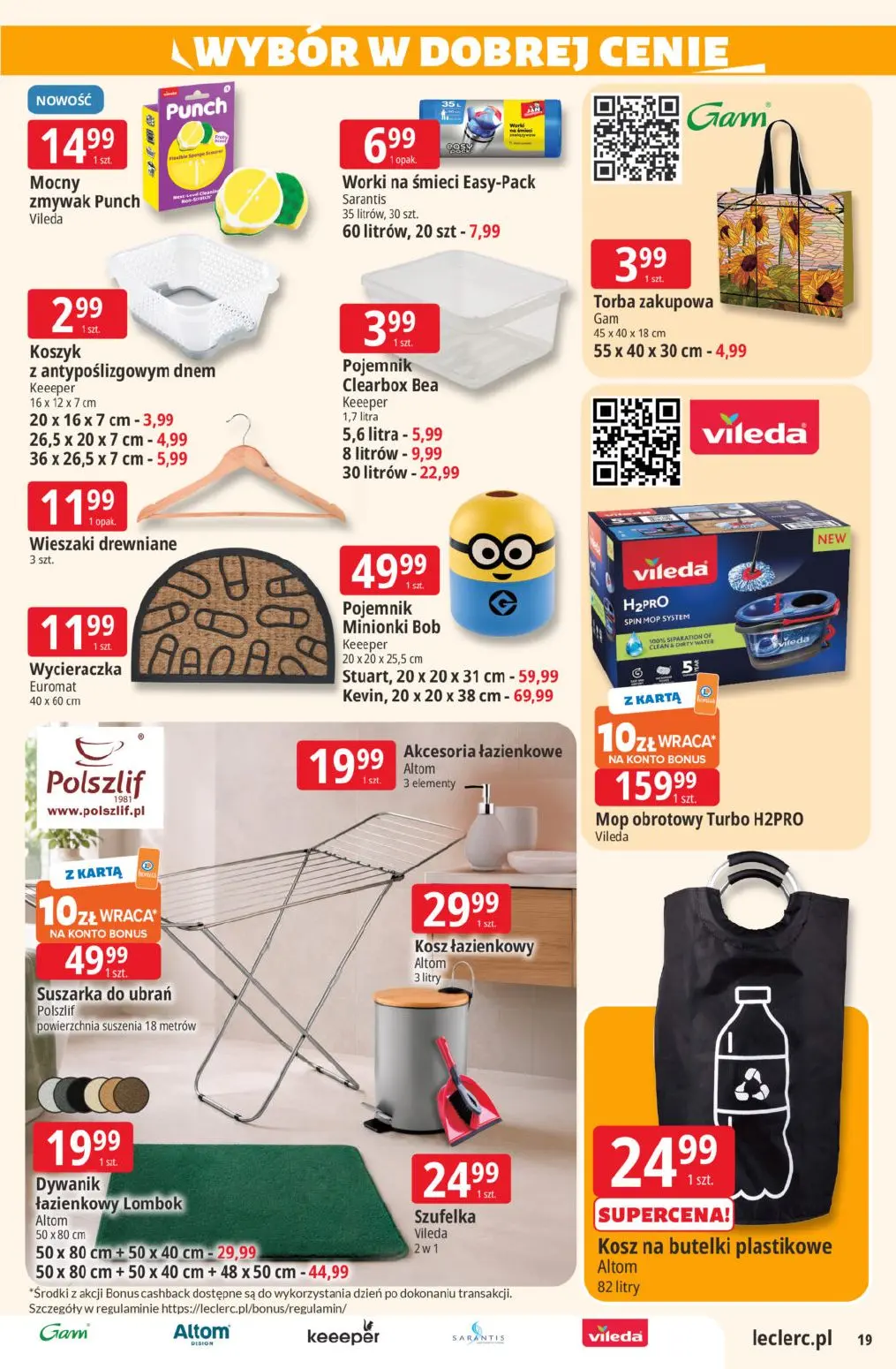 gazetka promocyjna E.Leclerc Wybór w dobrej cenie - Strona 19