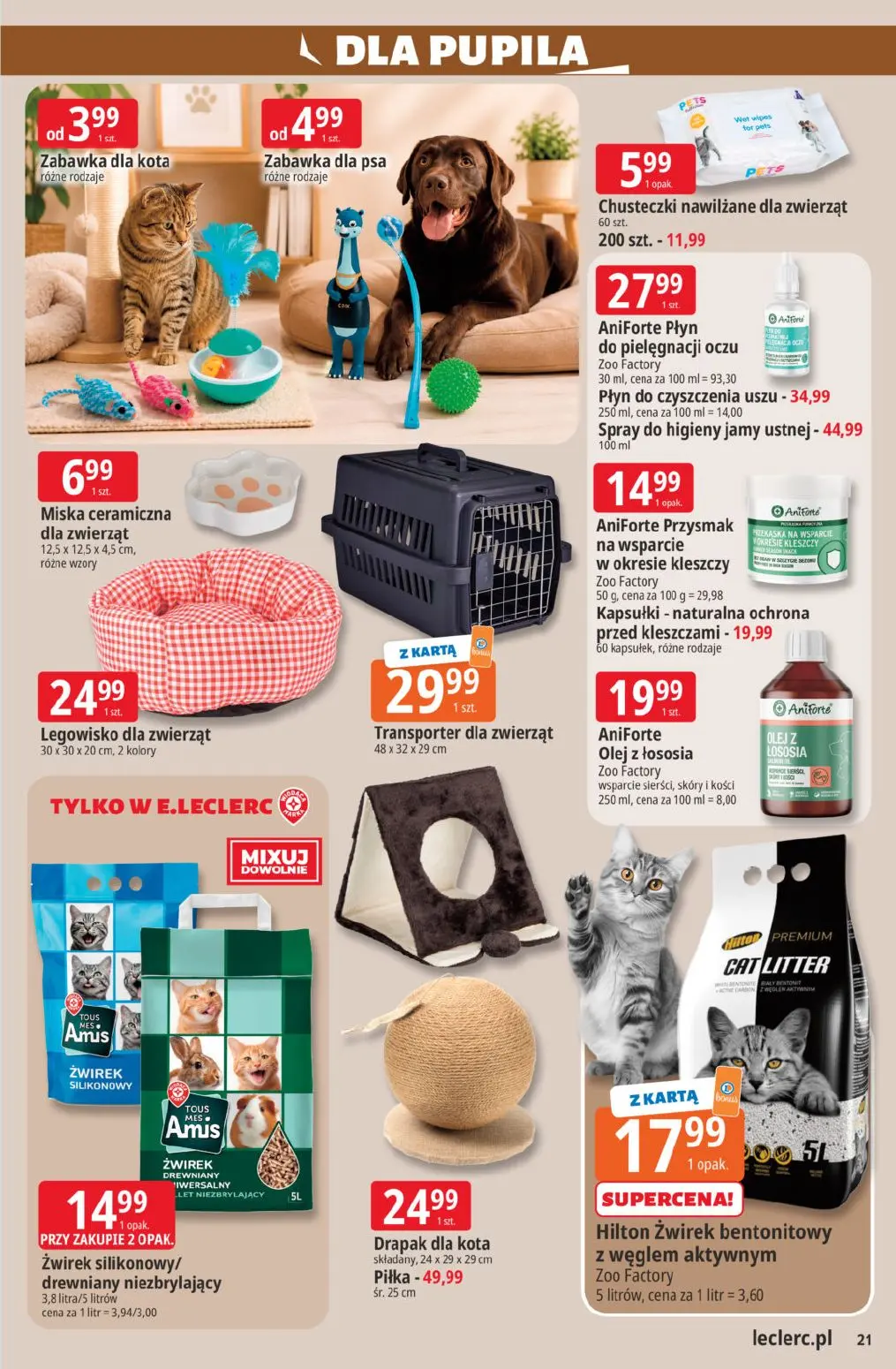 gazetka promocyjna E.Leclerc Wybór w dobrej cenie - Strona 21