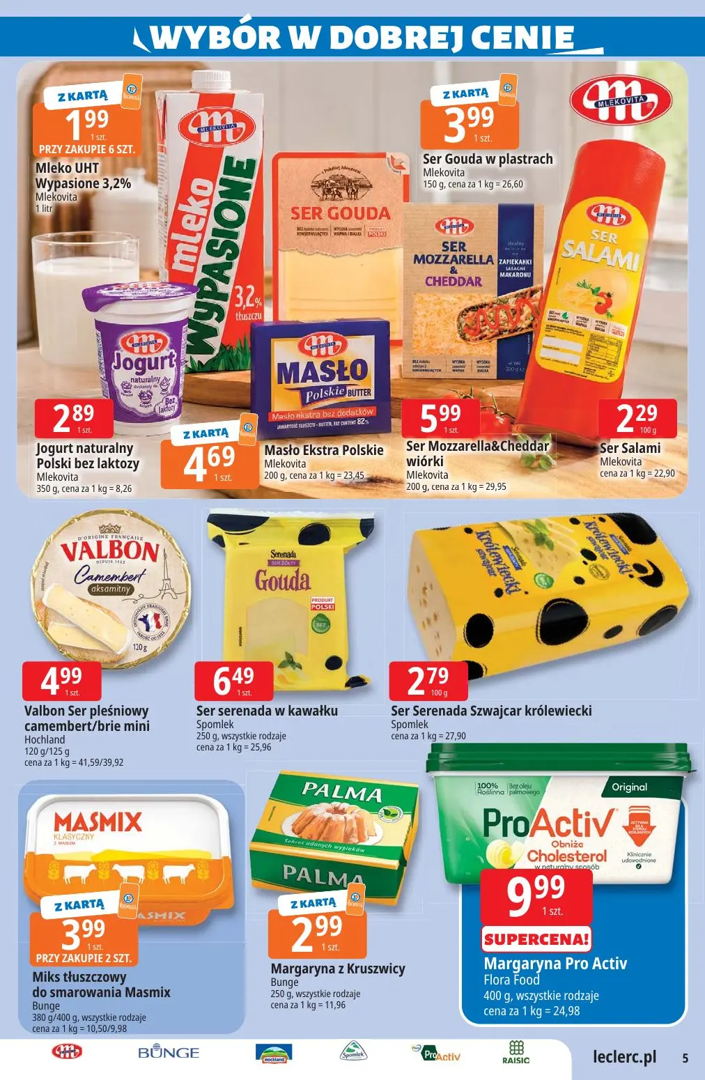 gazetka promocyjna E.Leclerc Wybór w dobrej cenie - oferta rozszerzona - Strona 5