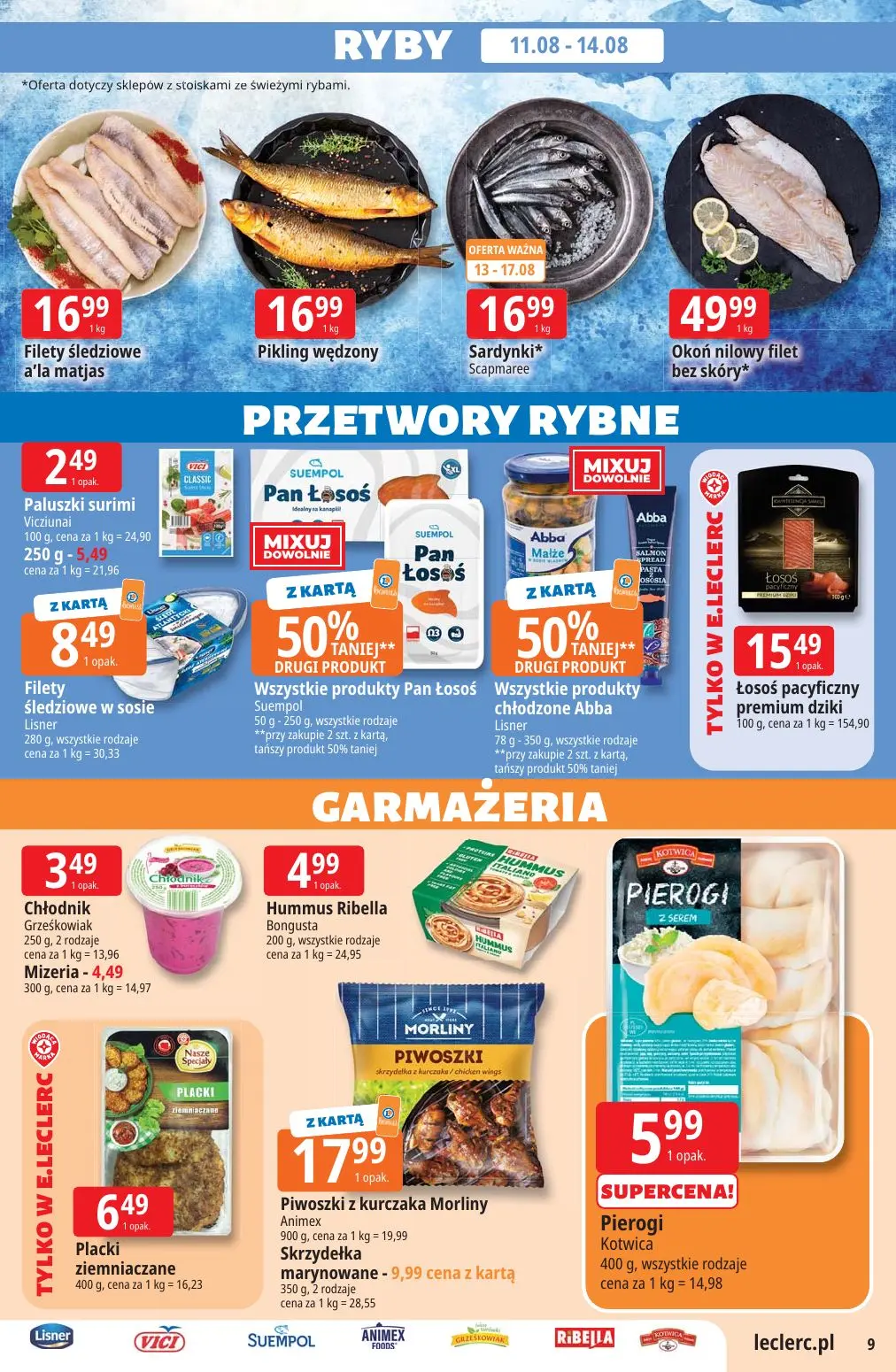 gazetka promocyjna E.Leclerc Wybór w dobrej cenie - oferta rozszerzona - Strona 9