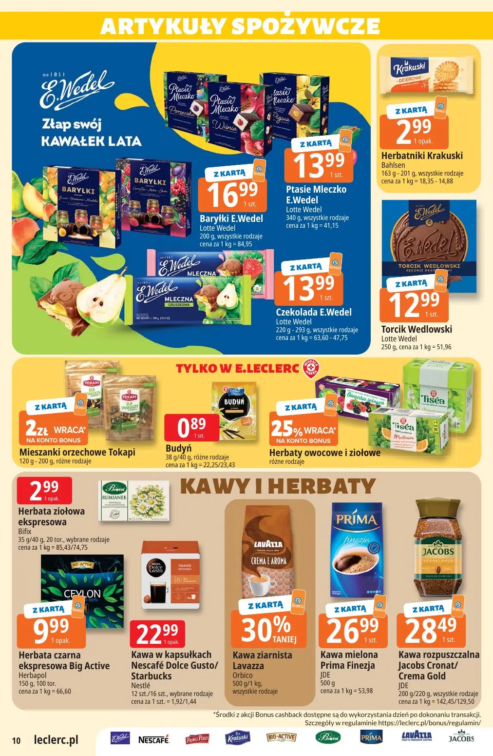 gazetka promocyjna E.Leclerc Wybór w dobrej cenie - oferta rozszerzona - Strona 10