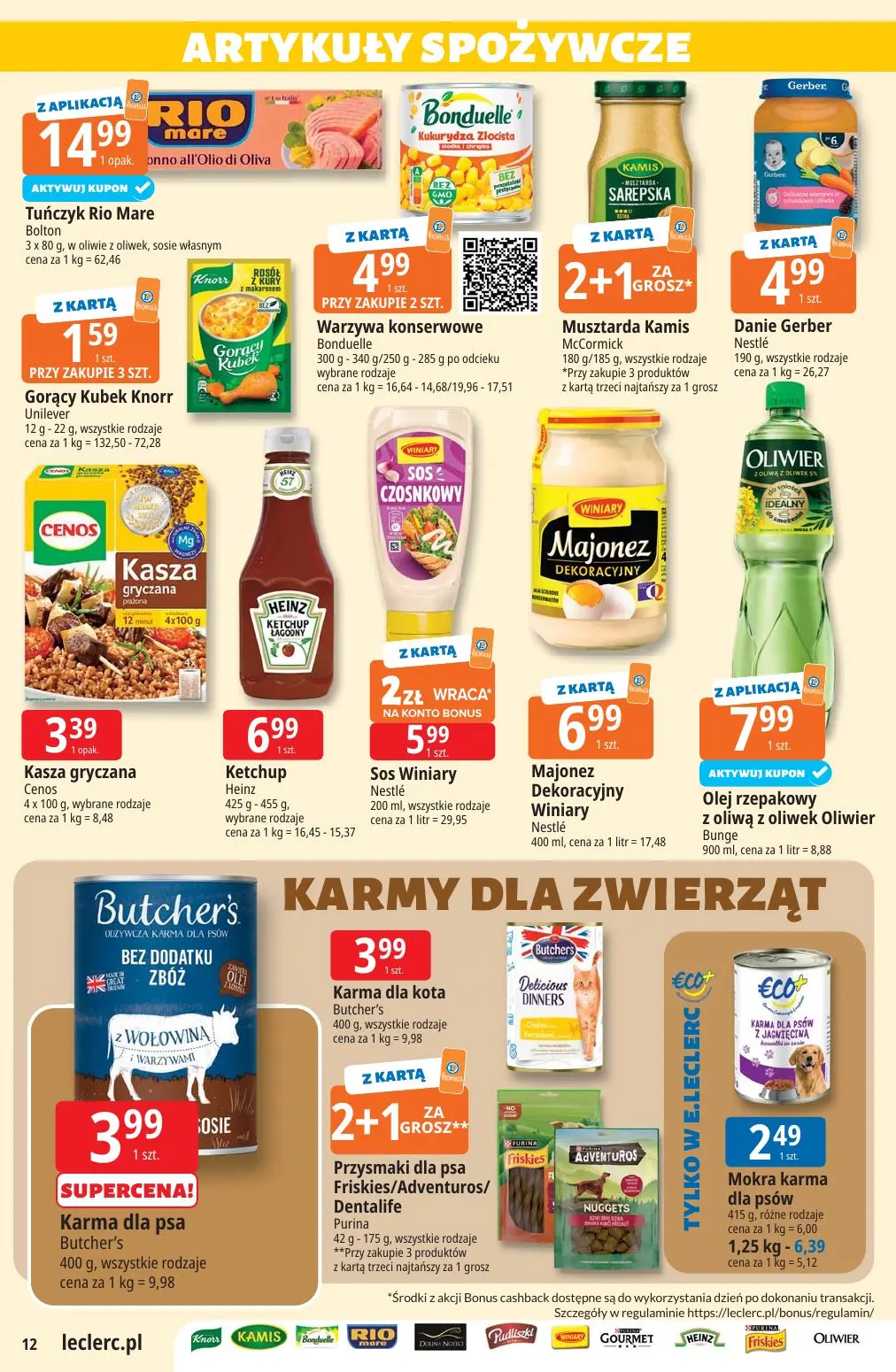 gazetka promocyjna E.Leclerc Wybór w dobrej cenie - oferta rozszerzona - Strona 12