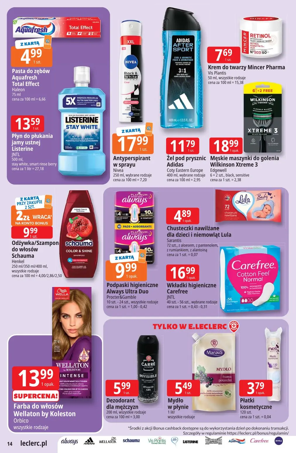 gazetka promocyjna E.Leclerc Wybór w dobrej cenie - oferta rozszerzona - Strona 14