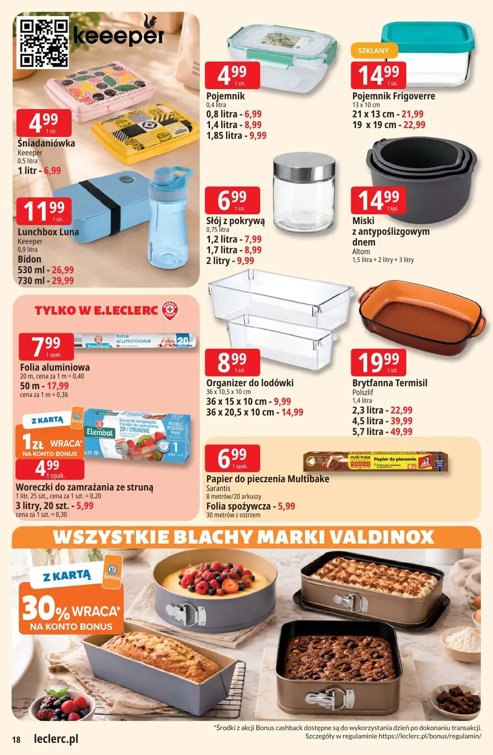gazetka promocyjna E.Leclerc Wybór w dobrej cenie - oferta rozszerzona - Strona 18