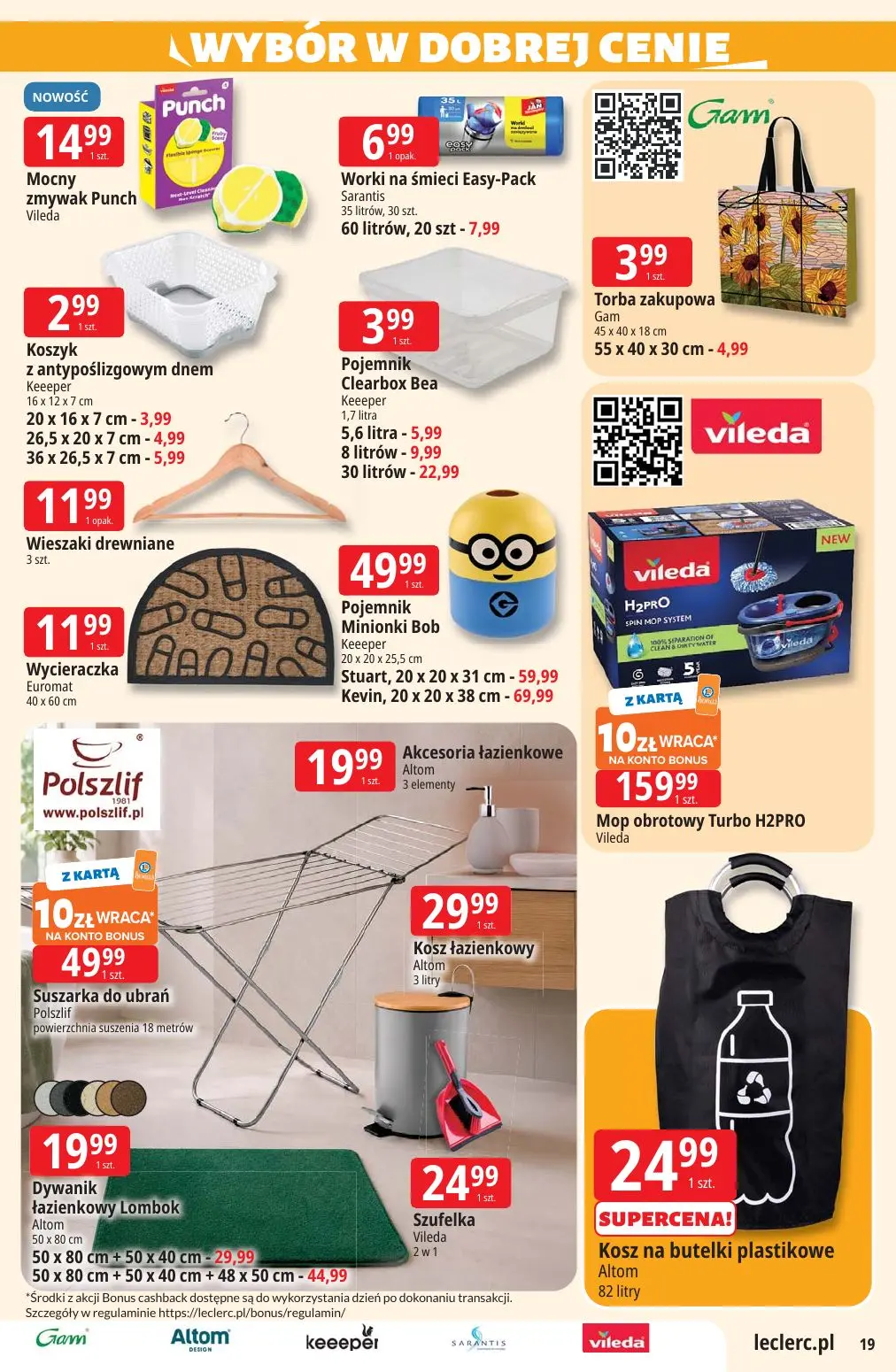 gazetka promocyjna E.Leclerc Wybór w dobrej cenie - oferta rozszerzona - Strona 19