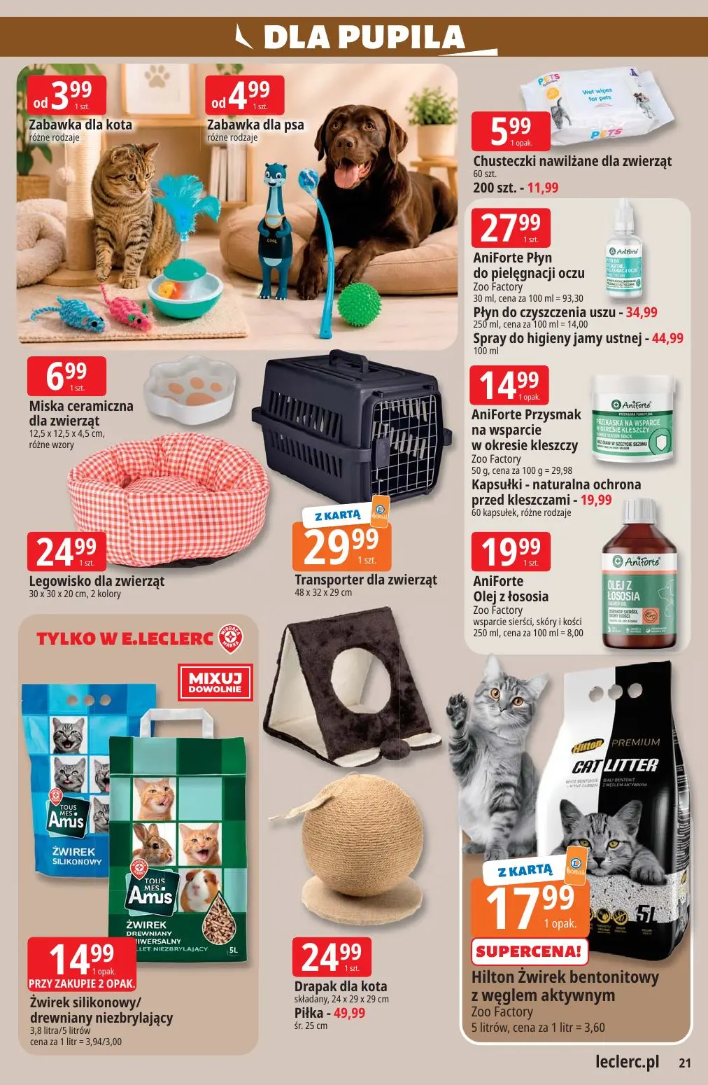 gazetka promocyjna E.Leclerc Wybór w dobrej cenie - oferta rozszerzona - Strona 21