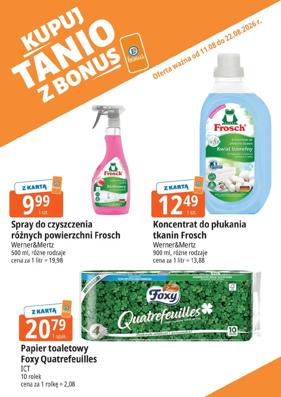 gazetka promocyjna E.Leclerc Kupuj tanio z bonus - Strona 2
