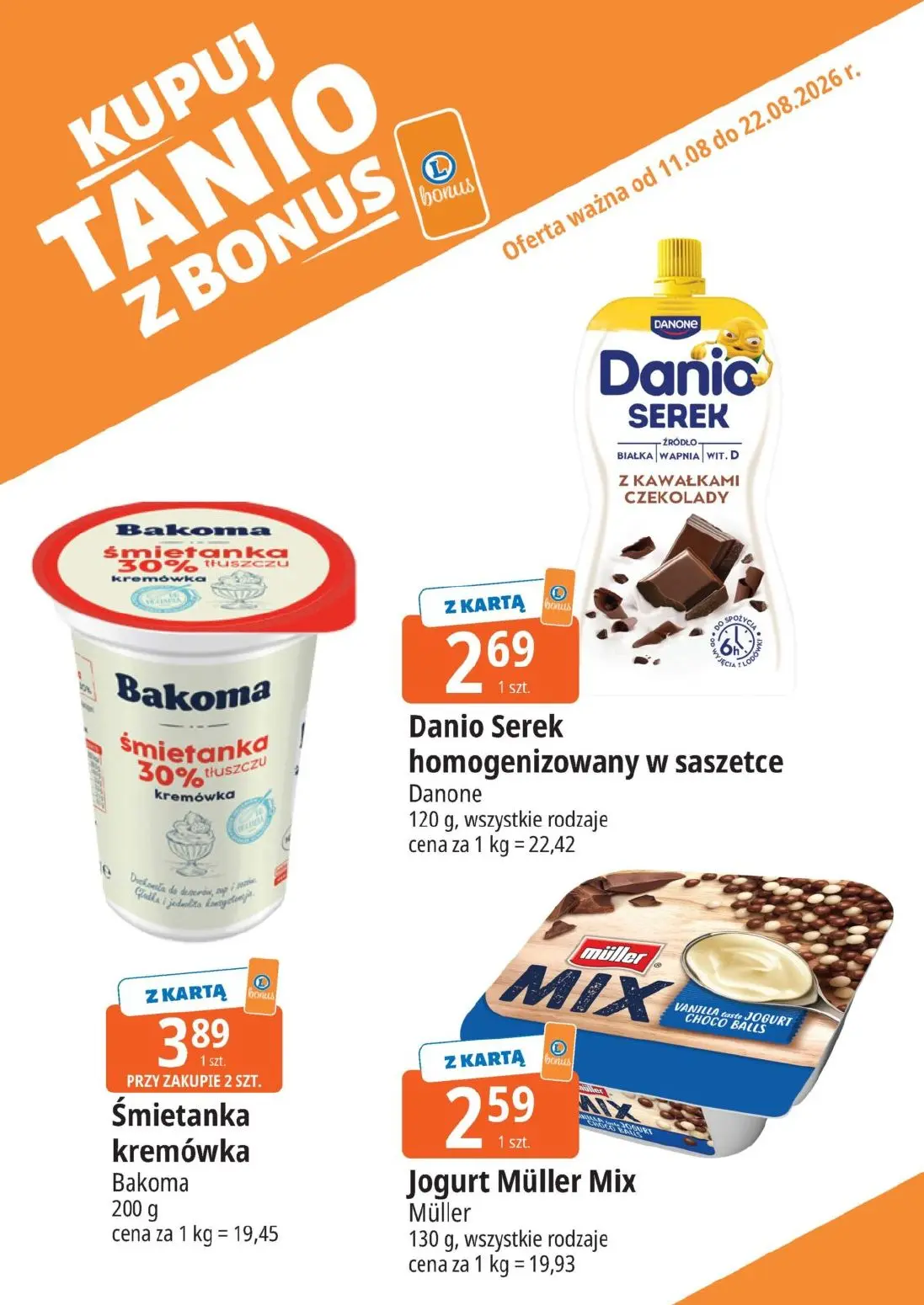 gazetka promocyjna E.Leclerc Kupuj tanio z bonus - Strona 8