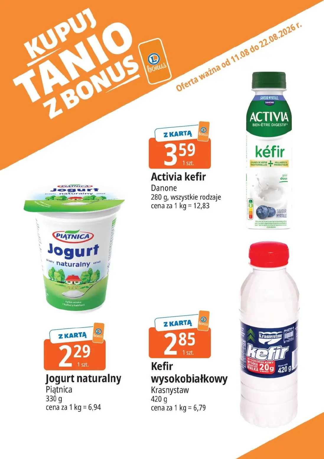 gazetka promocyjna E.Leclerc Kupuj tanio z bonus - Strona 11