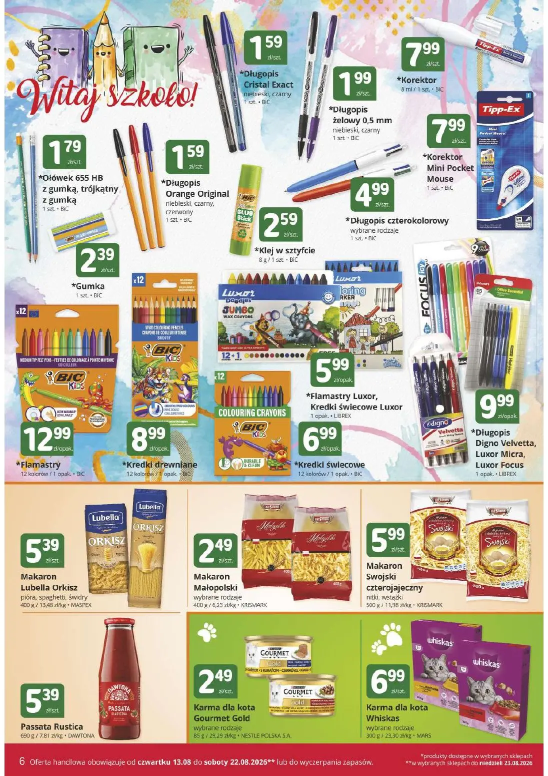 gazetka promocyjna MarketVita Witaj szkoło! - Strona 6