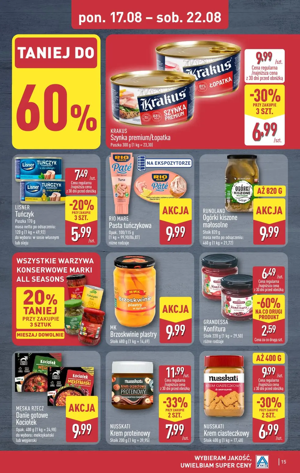 gazetka promocyjna ALDI Wybieram Aldi - Strona 15