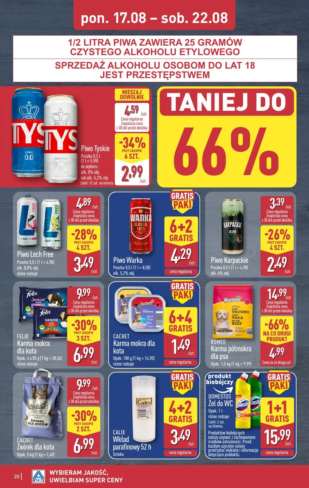 gazetka promocyjna ALDI Wybieram Aldi - Strona 20