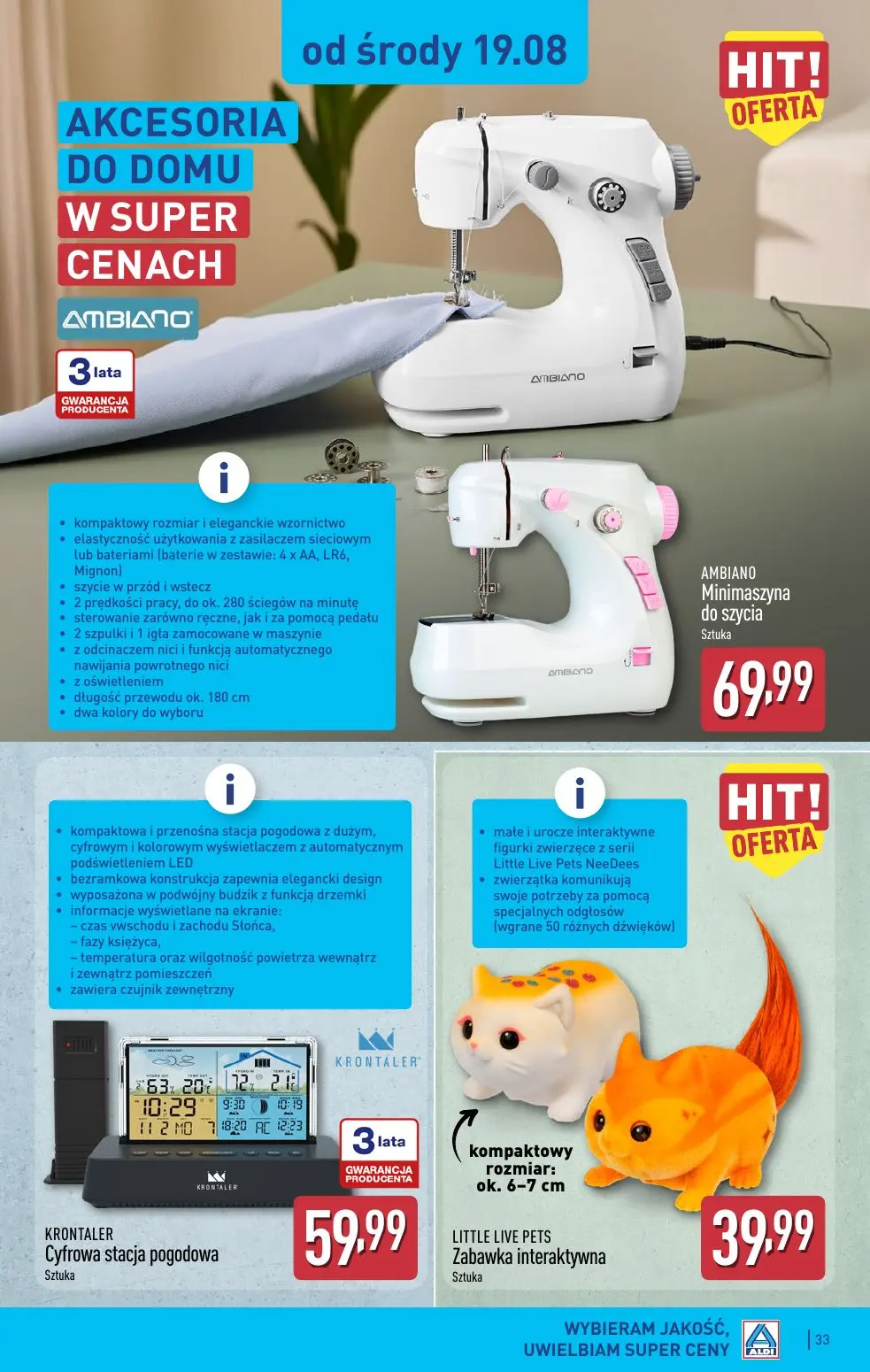 gazetka promocyjna ALDI Wybieram Aldi - Strona 33