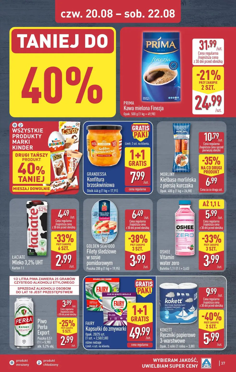 gazetka promocyjna ALDI Wybieram Aldi - Strona 37