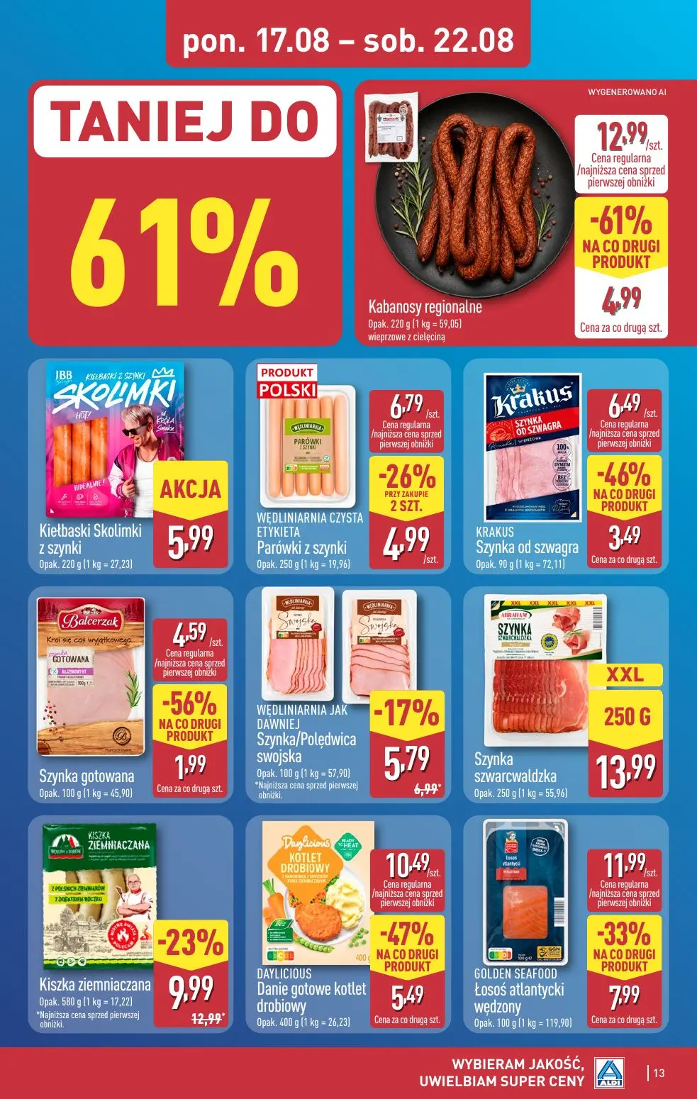gazetka promocyjna ALDI Wybieram Aldi - Strona 13
