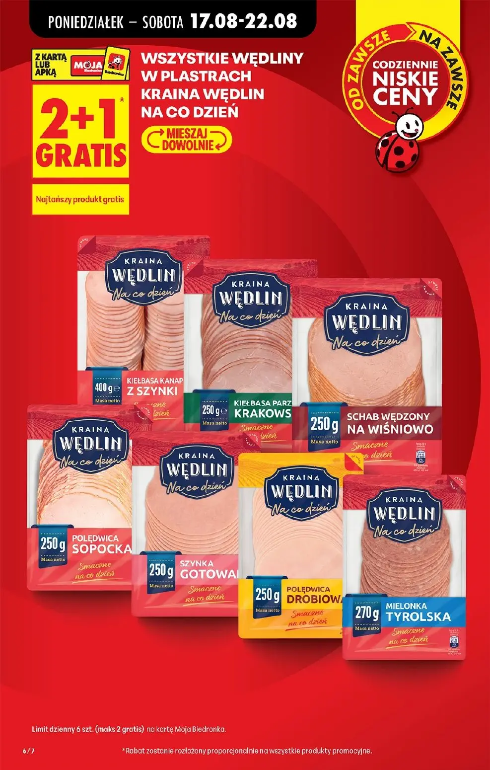 gazetka promocyjna Biedronka Od poniedziałku - Strona 6
