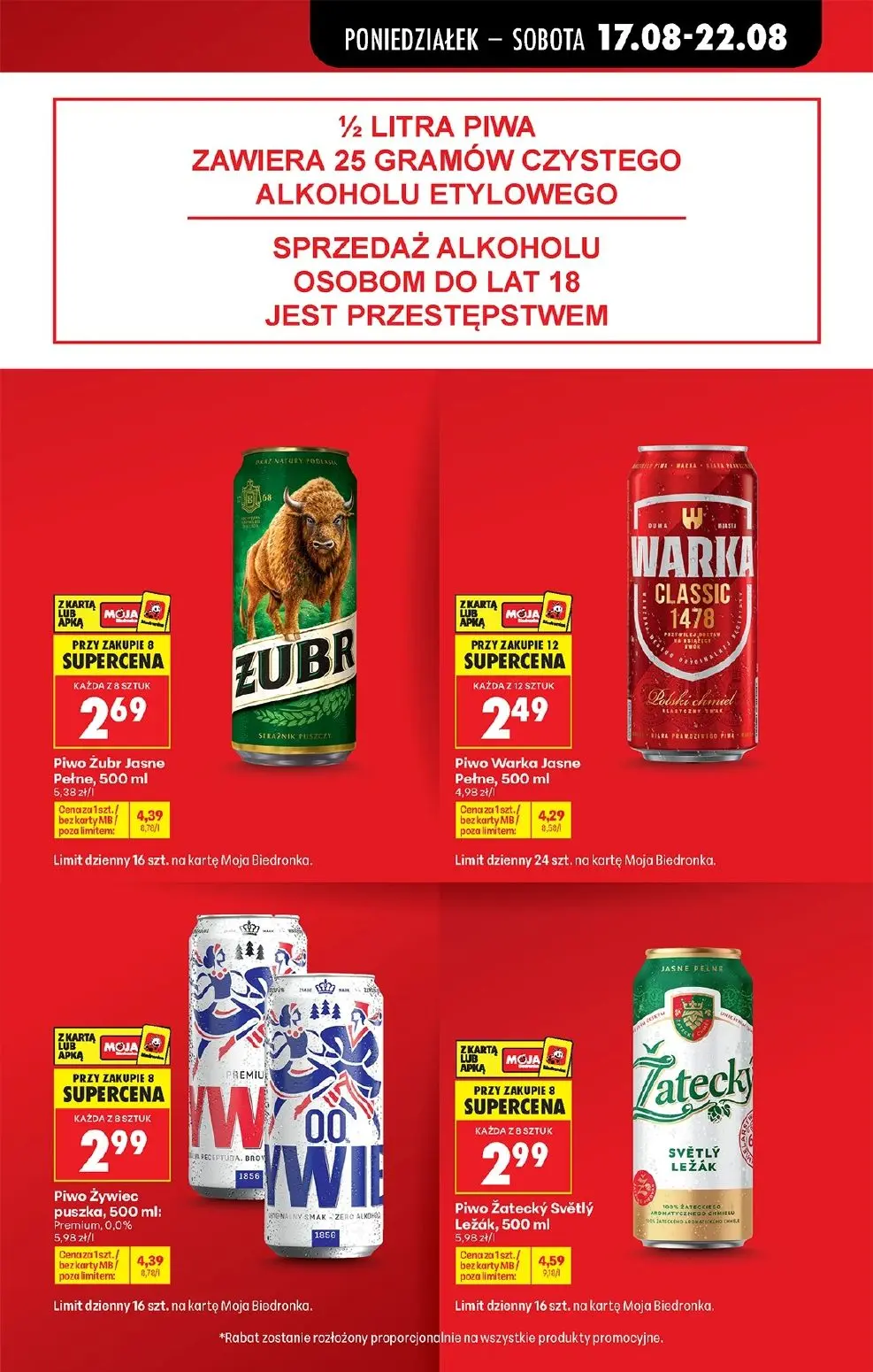 gazetka promocyjna Biedronka Od poniedziałku - Strona 15